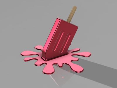 Melted posicle