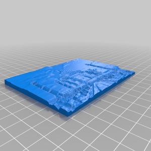 Lithophane Taj Mahal