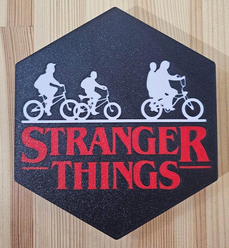 Stranger Things Hex Wall Ligthbox