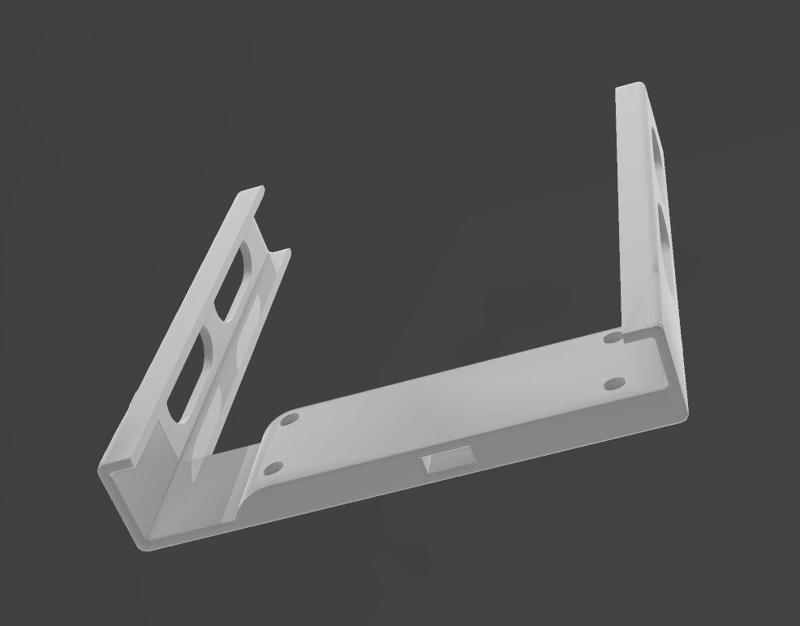 Logitech K400 & K400+ Keyboard Wall and Undermount Bracket Holder