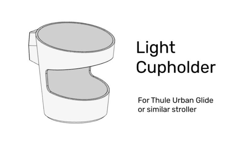 Thule Cup Holder (light version, rev. 1.1)