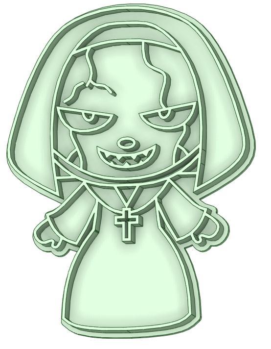 Nun whole cookie cutter