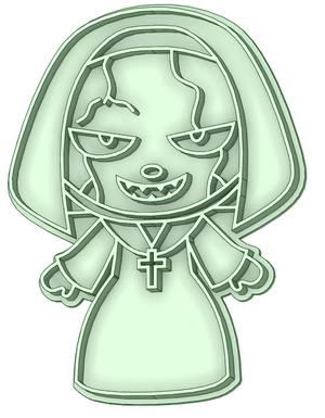 Nun whole cookie cutter