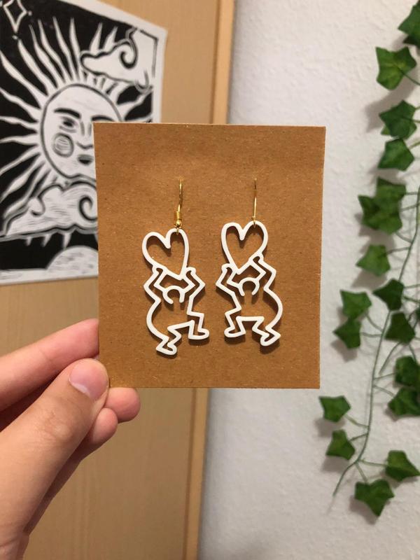 Keith Haring Earrings
