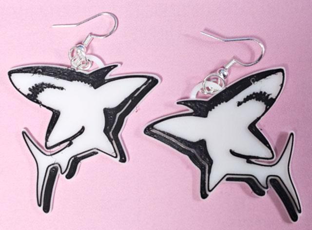 "Haihänger" Ohrhänger mit dem KEC-Hai