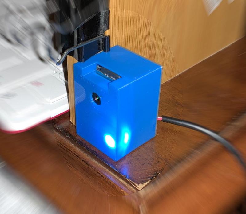 ESP32-CAM case (micro SD and LED lamp slots)