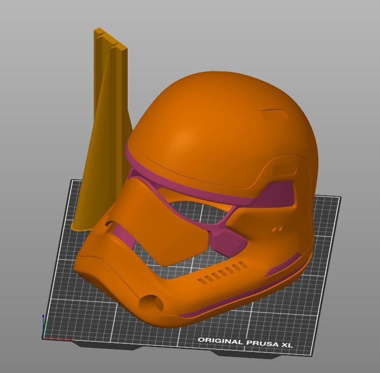 Stormtooper First Order TFA helm UNCUT