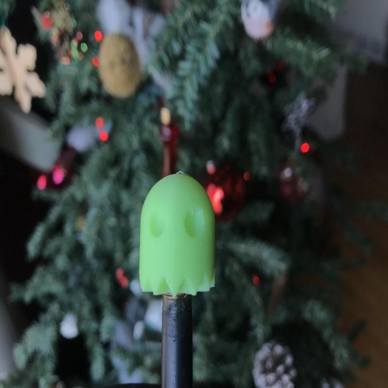 PacMan Ghost Valve Cap Schrader