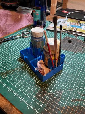 Leather Dye Station - modular
