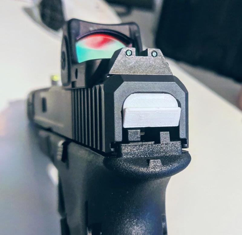 Glock Armorer's Slide Back Plate