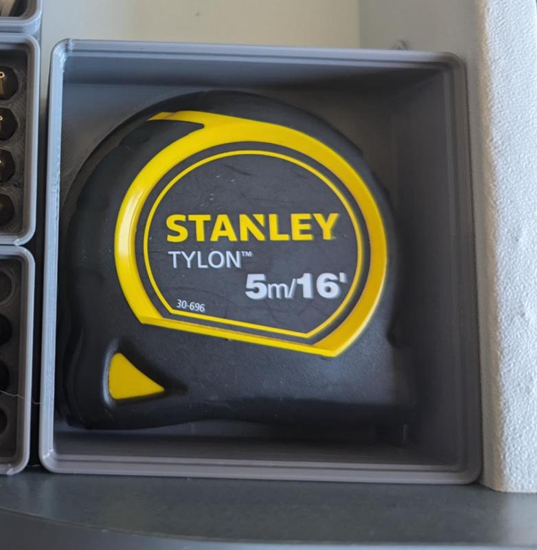 Gridfinity Stanley 5m measure tape bin