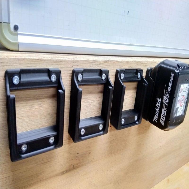 Makita 18v Battery Wall Mount