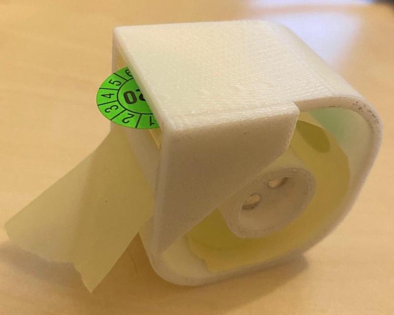 Label Dispenser for Maintenance Stickers