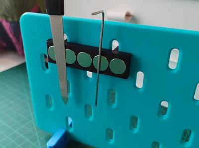 Ikea skadis magnetic holder