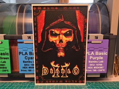 Diablo II Poster - Hueforge Art