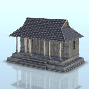 Indian stone house 8 - Medieval Asia Feudal Asian Traditionnal Ninja Oriental