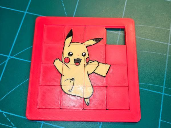 15 puzzle Pikachu