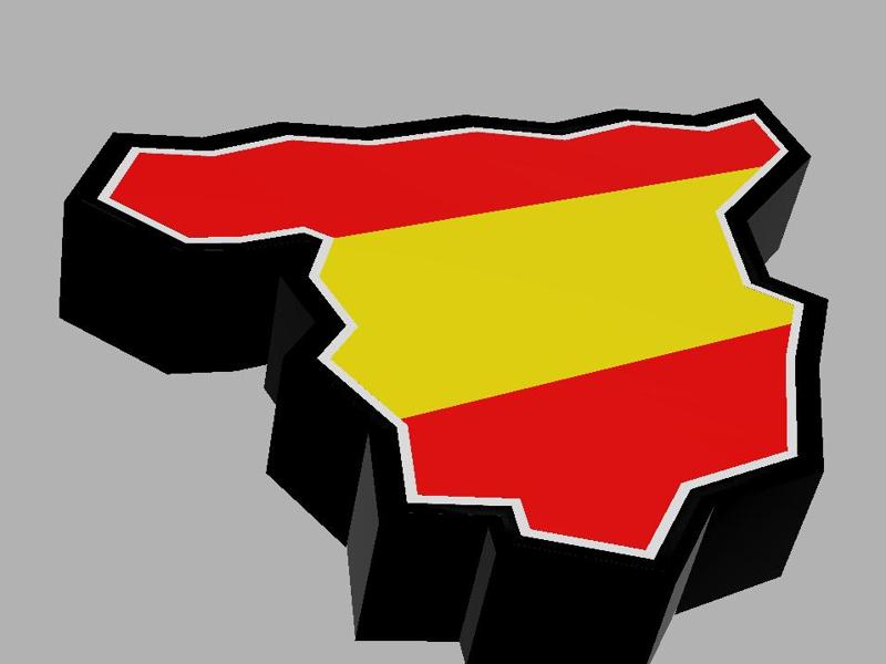 Map Spain Lightbox