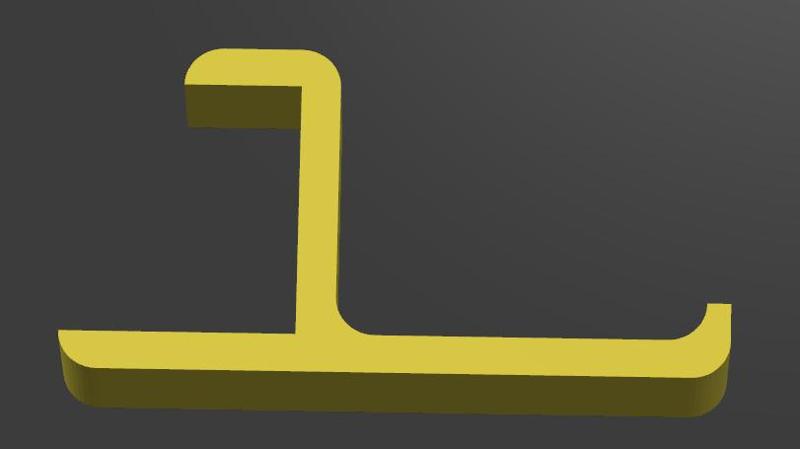 Ikea desk Headset holder