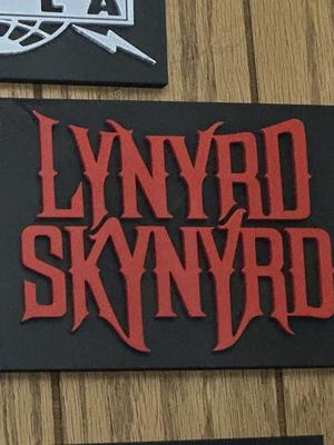 Lynyrd Skynyrd 80's Band Sign