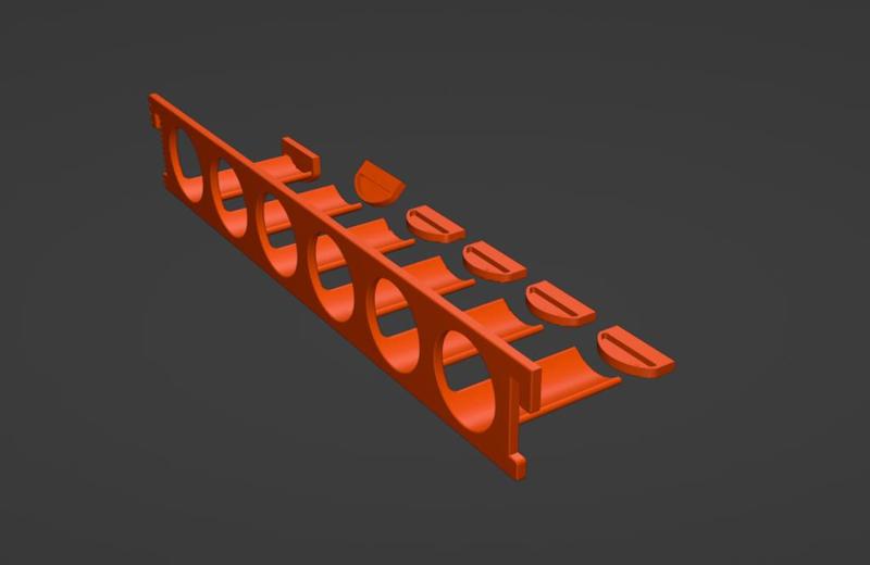 Vallejo Paint Rack | Mods