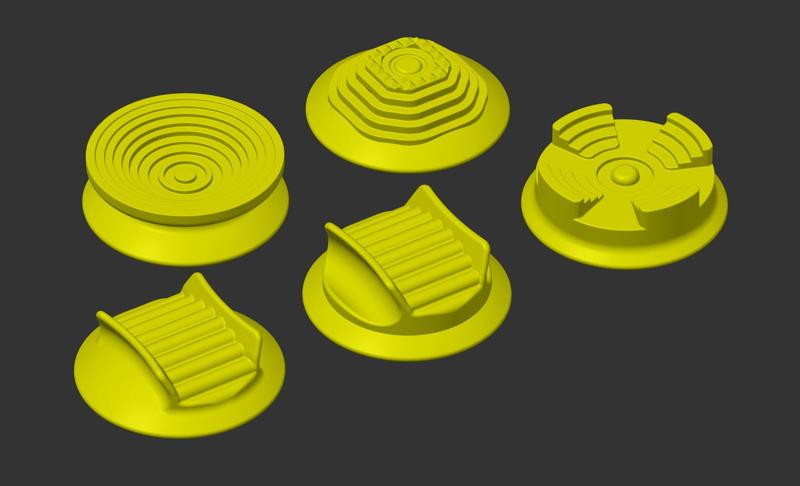 VKB STECS / MCG-U TDC Hat Button Cap Pack v1.1