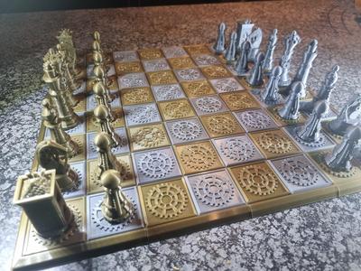 Modified squares with the gears