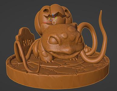 Halloween Pumpkin-saur