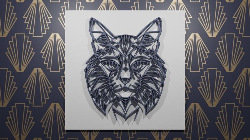 WALL DECORATION CAT