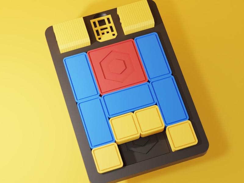 SlideSolver Sliding Puzzle Game - With 30 different challenges!
