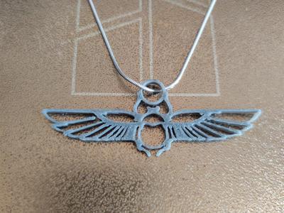 Winged Scarab Pendant