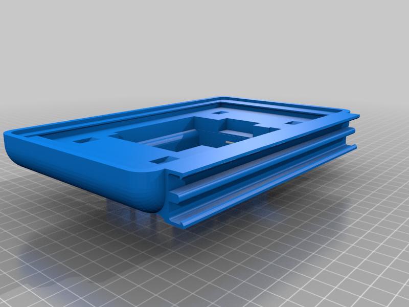 Raspberry PI 4 and 7 inch screen mount