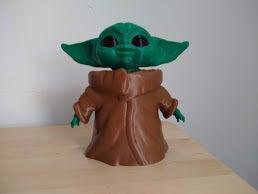 Baby yoda piggy bank