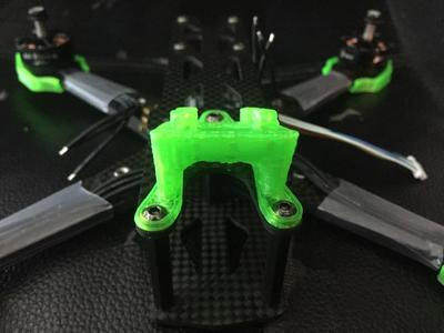 30 degree mount for the RunCam 3S Rubber Suit on Impulse-RC Reverb