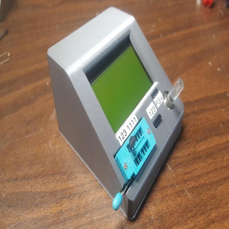 LCR-T4 (Blue button) component tester case.