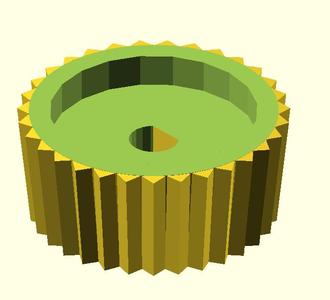 Customizable Knob! w/Recessed & Extra Flat Top Options