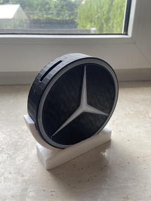 Mercedes logo money box