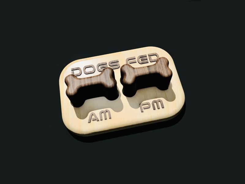 Fridge Dog Feeding Tracker