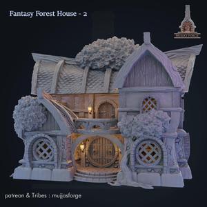 Fantasy forest house - 2