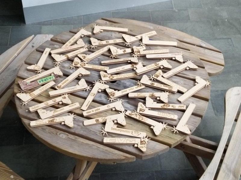 Laser Cut Rubber Gun (Simple)