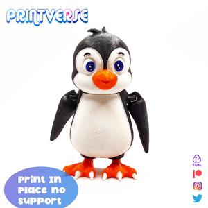 Flexy Print In Place Cute Penguin