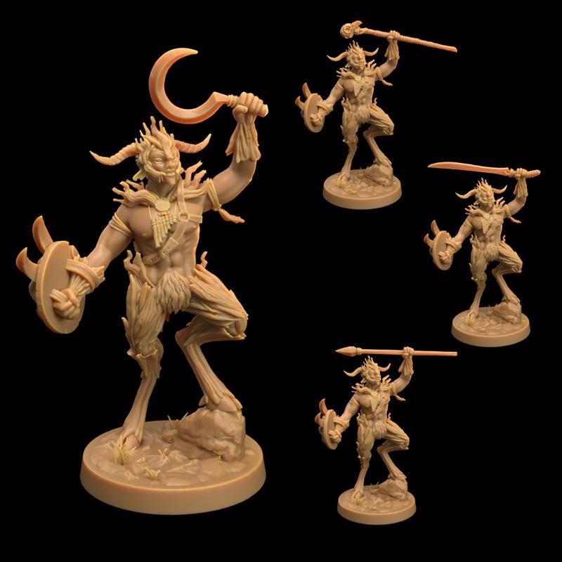 Faun Command Group  | PRESUPPORTED | The Darkwoods