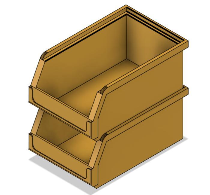 Stackable Bin Box Starbel box name  