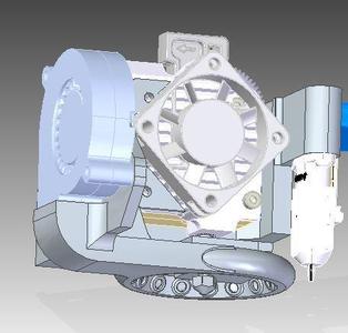 E3D Titan Aero Fan Duct V1