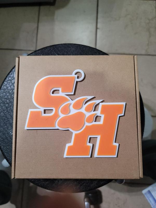 SAM HOUSTON 3D Logo 180mm series