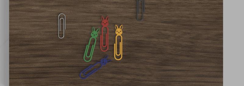 Paperclip Bunny