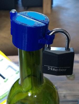Wine Bottle Lock