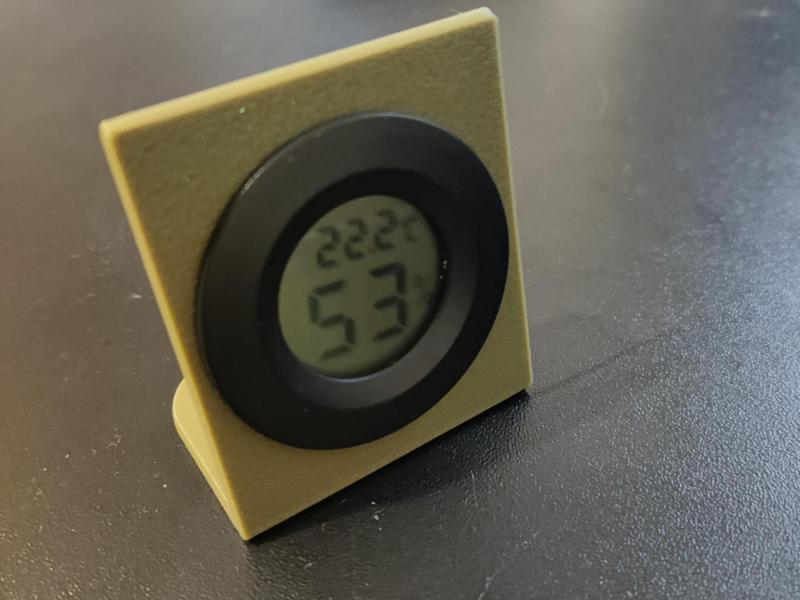 Minimalystic Hygrometer stand