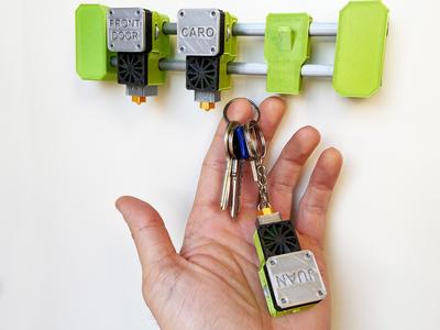 THE X AXIS KEY HOLDER