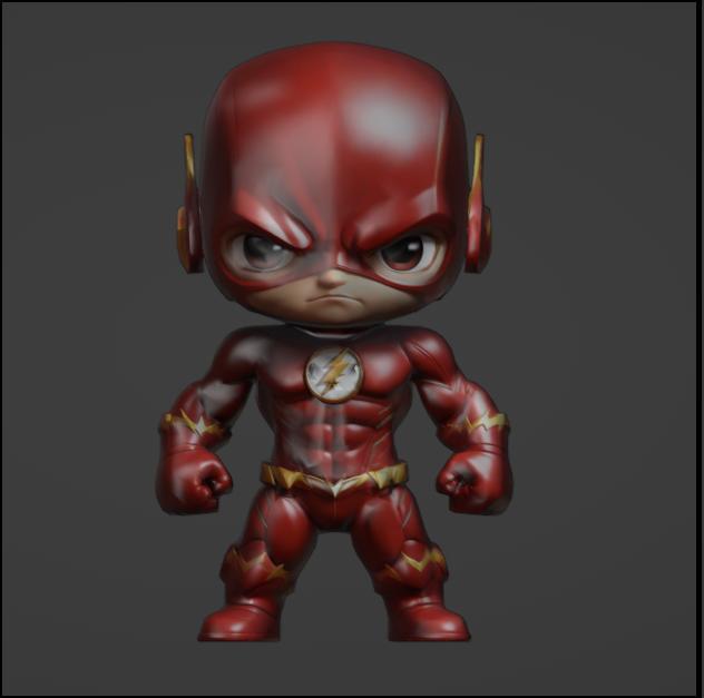 Flash chibi style